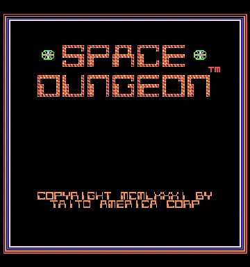 Space Dungeon screen shot title